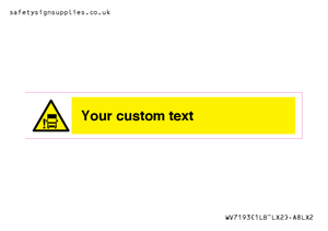 Custom warning blindspot